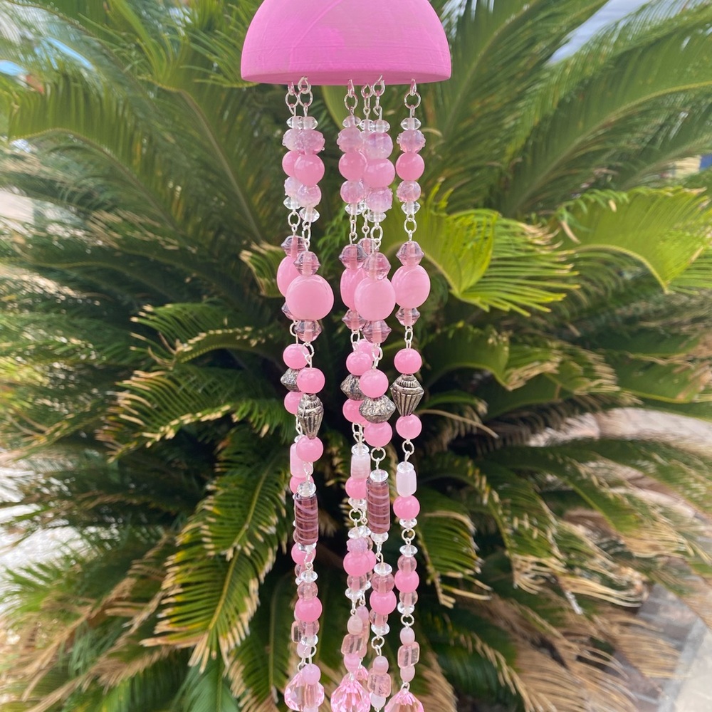 Handmade beaded jellyfish